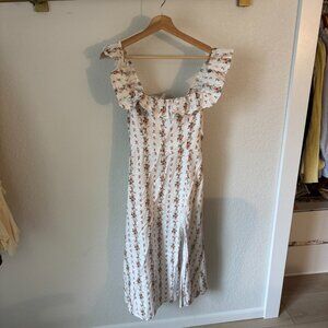 Floral Reformation Midi Dress